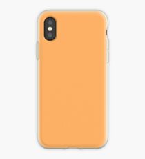 PURE COLOR-HONEY ORANGE iPhone-Hülle & Cover