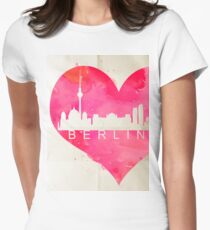 Berlin Women's Fitted T-Shirt