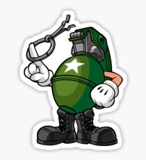 Marcus Munitions Grenade - Borderlands 2 Sticker