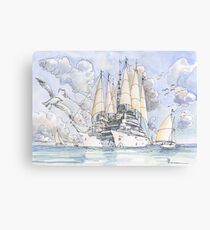 La Citta' Nave! Canvas Print