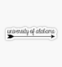 University of Alabama Arrow Sticker