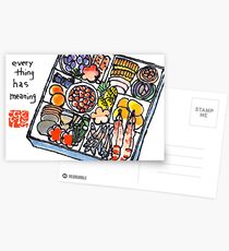 Japanese Cuisine (Osechi) Postcards