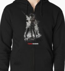Tomb Raider - Survivor is Born Zipped Hoodie