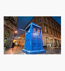 glasgow police box Photographic Print