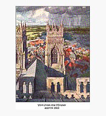 Views of York from the Minster Photographic Print