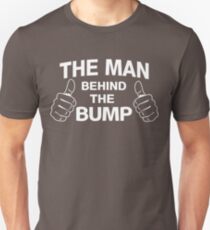 The man behind the bump Slim Fit T-Shirt