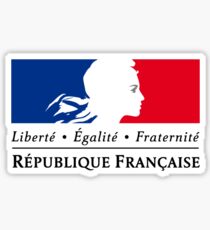 Symbol of the French Government Sticker