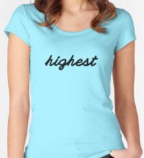 Highest Women's Fitted Scoop T-Shirt