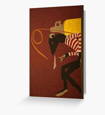 Rat Greeting Card