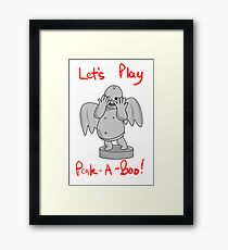 The Weeping Angels Game Framed Print