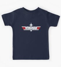 Custom Top Gun Style Style - Wingman Kids Tee