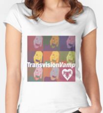 transvision vamp Women's Fitted Scoop T-Shirt
