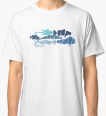 Fish collage ripped Classic T-Shirt