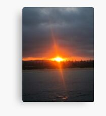 Narooma Sunset Canvas Print