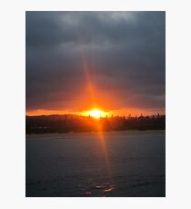 Narooma Sunset Photographic Print