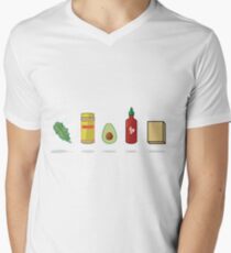 What Vegans Eat Men's V-Neck T-Shirt