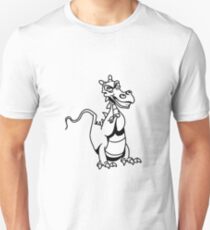 Dragon evil fun funny cool comic Unisex T-Shirt