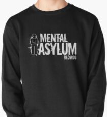 Mental Asylum White Logo Pullover