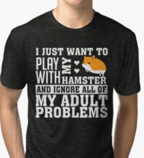 HAMSTER Tri-blend T-Shirt