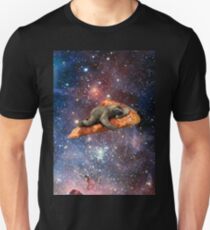 Pizza Sloth In Space Unisex T-Shirt