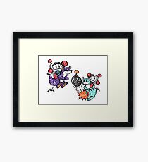 Bomberman Framed Print