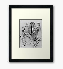 Don't Blink Framed Print