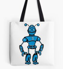 Cool funny robot toy fun Tote Bag