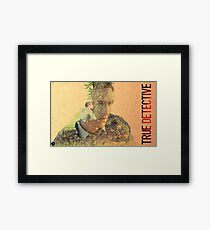 True Detective Poster Framed Print