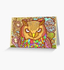 Owl Greeting Card