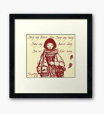 Number 83 Framed Print