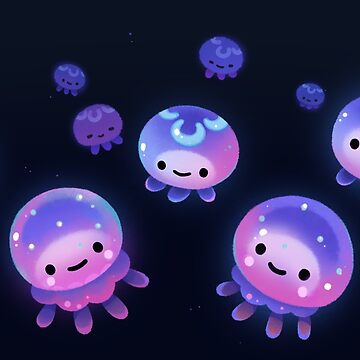 Artwork thumbnail, Baby jellyfish by pikaole
