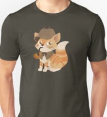 Cute Sherlock Holmes Kitten Unisex T-Shirt