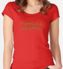 Powers Cosmic - all good. Women's Fitted Scoop T-Shirt