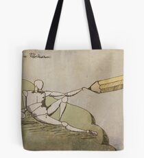 The Illustration of Adam Tote Bag