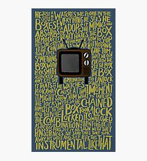 Lupe Fiasco - The Instrumental Photographic Print