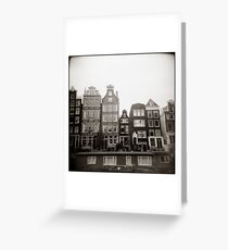 { skinny houses } Greeting Card