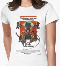 BLACK GESTAPO Women's Fitted T-Shirt