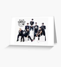 BTS KPOP Greeting Card