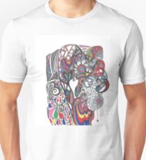 crazy bunny Unisex T-Shirt
