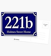 221b - Holmes Sweet Home Postcards
