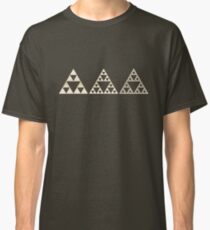 Sierpinski, Triangle, Mathematics, Fractal, Math, Geometry Classic T-Shirt