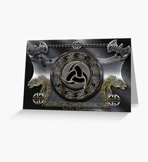 Viking Shield Greeting Card