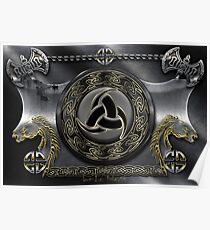 Viking Shield Poster