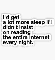 Tumblr, I'm looking at you. Sticker