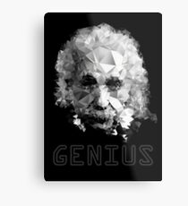 Genius Metal Print