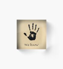 Dark Brotherhood Acrylic Block