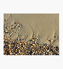Pebbles on a Beach Photographic Print