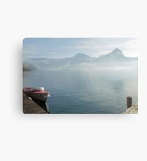 Lifting fog Canvas Print