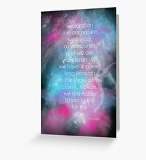 wanderers Greeting Card