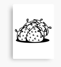 Strawberry fruit sweet bio Canvas Print